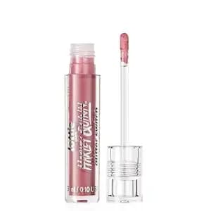 Lottie London Transforming Liquid Lipstick In Wanted, Transforming Liquid Lipstick With A Metallic Glitter Finish In A Nude Pink Shade