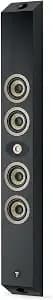 Focal fonwall302-Bl 1/2 Bass-Reflex 2-Way On-Wall Loudspeaker - Black