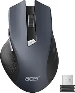 Acer Wireless Mouse For Laptop, 2.4ghz Computer Mouse 3 Adjustable 1600 Dpi - Office Cordless Usb Mice With Usba Receiver, 6 Buttons, Medium To Large Sized Hands Compatible With Pc, Laptop, Desktop