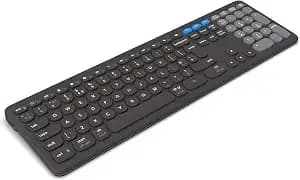 Zagg Pro Keyboard 17 - Full-Size Wireless Charging Desktop Keyboard - Multi-Device Pairing - Compatible With Windows, Macos, Ios, Android, Chromeos - Ergonomic Design For Efficient, Comfortable Typing