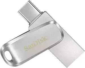 Sandisk 256gb Ultra Dual Drive Luxe Usb Type-C - sdddc4-256g-g46