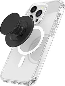 Popsockets Phone Grip For Magsafe, Magnetic Holder- Black - Removable, For Kindle / Android / Iphone, With Magnet, Black, Ipad, Removable, Popper