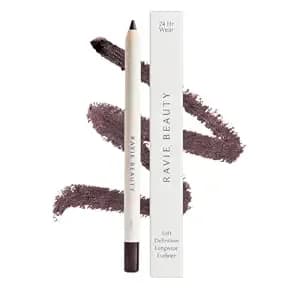 Ravie Beauty Soft Definition Longwear Eyeliner Pencil, Waterproof, Drift - Soft, Blendable & Smudge-Resistant, Everyday Natural Look, Vegan, Cruelty-Free, Clean Formula