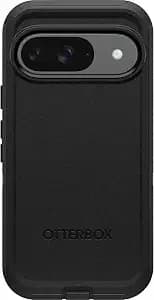 Otterbox Google Pixel 9 & Pixel 9 Pro (Only) - Defender Series Case - Black - Case Only/No Clip - Rugged & Durable - Non-Retail Packaging