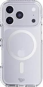 tech21 Evocrystal With Magsafe For Apple Iphone 17 Pro Metallic Silver