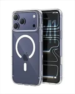 Belkin Sheerforce Clear Phone Case For Iphone 17 Pro Max, Ultra-Slim - Sheerforce Clear Series, 13ft Drop Protection, Anti-Yellowing Coating, Touch-Sensitive Camera Control, Transparent Slim Cover