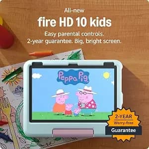 Amazon Fire Hd 10 Kids Tablet (Newest Model) - Officially Licensed Peppa Pig Limited-Edition