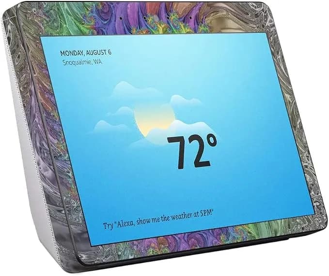 Mightyskins Skin Compatible With Amazon Echo Show (2nd Gen) - Tripping - Protective, Durable, And Unique Vinyl Decal Wrap Cover - Easy To Apply, Remove, And Change Styles - Made In The Usa
