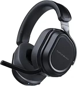 Turtle Beach Stealth 700 Wireless Multiplatform Gaming Headset Renewed, ps5 - Playstation, ps4, Bluetooth, 60mm Dual Drivers, 80-Hr Battery, Noise-Cancelling Flip-To-Mute Mic, Dual Transmitters, Black