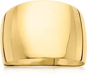 Ross-Simons Italian 14kt Yellow Gold Wide Dome Ring
