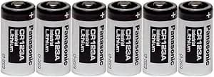 Panasonic Industrial cr123a Lithium Battery 3v 6 Pack