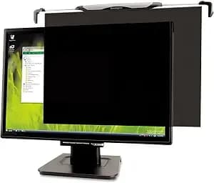 Kensington fs220 snap2 Privacy Screen For 20-Inch To 22-Inch Widescreen 16:10 Monitors (k55779ww), Black