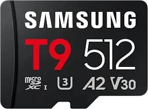 Samsung Microsdxc t9 512gb Memory Card, Transfer Speeds Up To 200mb/S - Microsd Made For Avid Gamers & Professional Creators (Mb-mh512t/Am)