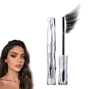 3d Waterproof Fibre Mascara, Curling Volume Lengthening Metal Wand (1pc) - Smudge Proof Non Clump Tubular Mascara Curling Lengthen Volume Waterproof Quick-Dry Long-Lasting Natural Eyelash Makeup