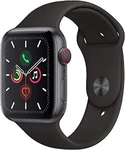 Apple Watch Series 5 (Gps + Cellular, 40mm) - Space Gray Aluminum Case With Black Sport Band (Renewed)