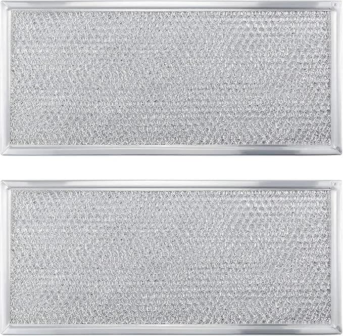 2026 Upgraded w10208631a Microwaves Grease Filter Approx. 13" X 6" By Beaquicy - Replacement For Whirlpool Ge Microwaves - Pack Of 2