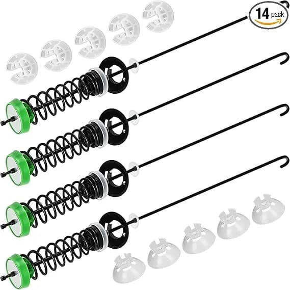 【2026 Upgraded】w11130362 wtw5000dw2 wtw5000dw3 wtw5000dw1 mvwx655dw1 mvwc565fw2 mvwc565fw1 Washer Suspension Rod Kit For Whirlpool Maytag Kenmore Washer - Replaces w10594080 w10735786 w10748956