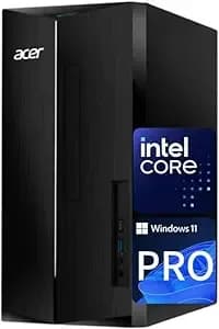 Acer Aspire Business Desktop - 16gb ddr5 Ram, 1tb Storage(512gb Ssd & 500gb Hdd) - Intel 4-Core (Beat i5-12400t) - wifi6+bluetooth5.1 - Keyboard+Mouse - Windows 11 Pro