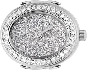 Invicta Mini Lady Ring 24mm Stainless Steel Steel Silver Dial pc11 Quartz