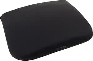 Kensington Memory Foam Backrest, 16 X 12 X 16, Black