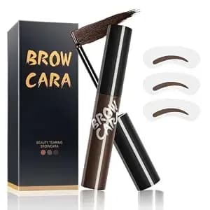Eyebrow Gel Peel Off Eyebrow Gel Waterproof Dark Brown - Last All Day Brow Gel With Natural Extracts For Wear And Natural Finish, High Pigmented & Transfer-Resistant For Women