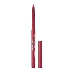 Revlon Colorstay Lip Liner Makeup With Built-In-Sharpener, Longwear Rich Deep Berry Red Shade, Smooth Application, 670 Wine, 0.01 Oz