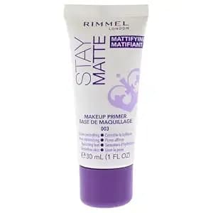 Rimmel London Stay Matte - 003 - Primer, Ultra-Lightweight, Controls Shine, Doesn’T Feel Greasy, 1oz
