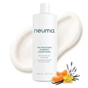 Neuma Neu Moisturizing Shampoo 32 Fl. Oz - Hydrating Shampoo With Shea Butter & Argan Oil - Vegan & Color-Safe Formula For All Hair Types To Reduce Dryness & Frizz