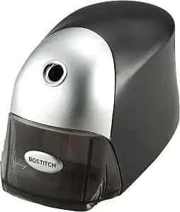 Bostitch Office Quietsharp Executive Heavy Duty Electric Pencil Sharpener For 65% Faster Sharpening And 6x Longer Cutter Life - Colored Pencil Compatible, Black