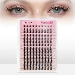 Manga Lash Clusters With Invisible Band Wispy Spiky Eyelash Extensions For Natural Look German Basf Fiber C Curl Individual Lashes Diy Anime False Eyelashes (8-18mm)