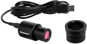 Celestron 2mp Digital Microscope Imager For Classroom Imaging - Convert Your Microscope To Digital, Capture Photos & Video, Fits Most Microscopes, Usb Powered, Great For Education