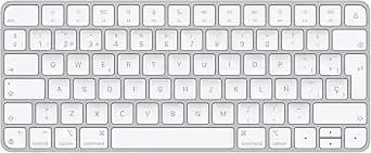 Apple Magic Keyboard: Wireless, Bluetooth, Rechargeable. Works With Mac, Ipad, Or Iphone; Spanish - White