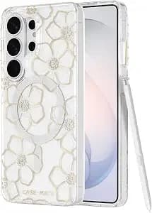 Case-Mate Samsung Galaxy s26 Ultra Case - Floral Gems - Compatible With Magnetic & Wireless Charging - Floral Phone Case W/12ft Drop Protection - Cover For Samsung Galaxy s26 Ultra