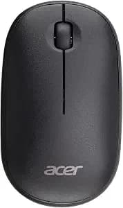 Acer Computer Mouse Wireless, 2.4g Slim Usb Wireless Mice With Usb-A Receiver, 1600 Dpi Optical, Laptop Mouse With Plug And Play For Right/Left Handed Users (For Chromebooks, Windows Pc & Mac) Black