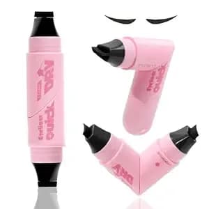 Winged Eyeliner Stamp, Waterproof Rotating Stamp Eyeliner Winged, Black