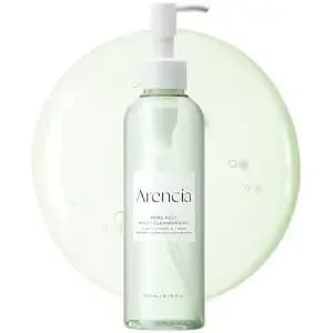 Arencia Pore Melt Mochi Makeup-Removing Cleansing Oil, Non-Comedogenic, Rice Amino Acids Hd, Vitamin E, Cica, & Ceramide, 6.76 Fl Oz