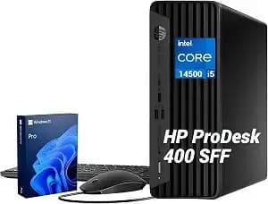 Hp Prodesk 400 g9 Intel i5-14500 Business Sff Desktop, 16gb Ram + 512gb Ssd - Wi-Fi, Connect Up To 3 Displays, Wired Keyboard, Wired Mouse, Rj-45, Type-C, Hdmi, Win 11 Pro