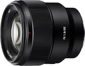 Sony sel85f18 85mm F/1.8-22 Medium-Telephoto Fixed Prime Camera Lens, Black