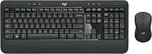 Logitech mk540 Advanced Wireless Keyboard And Mouse Combo For Windows, 2.4 Ghz Unifying Usb-Receiver, Multimedia Hotkeys, 3-Year Battery Life, For Pc, Laptop