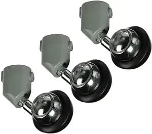 Manfrotto Caster Set For Light Stands With 22mm Diameter Legs (#9545), Set Of 3