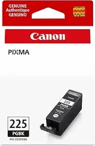 Canon Pgi-225 Genuine Black Ink Tank, Compatible With ip4820, mg5220, mg5120, mg8120, mg6120, mx882, ix6520, ip4920, mg5320, mg6220, mg8220, And mx892 Printers