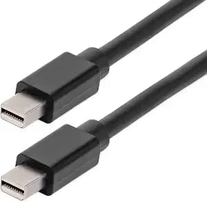 Startech 3ft Mini Displayport Cable, 8k 60hz, Male To Male (mdisplport3) - Ultra Hd 4k 120hz Video, Mdp 1.4 Cable For Monitors, Mini Displayport Cord, hdr10