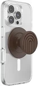 Popsockets Phone Grip For Magsafe, Magnetic Holder, Phone Stand, Brown - Curves Cocoa