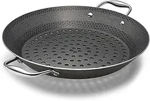 Hexclad Hybrid Nonstick Bbq Grill Pan, Dishwasher-Friendly, Bbq And Oven-Safe Up To 900°F