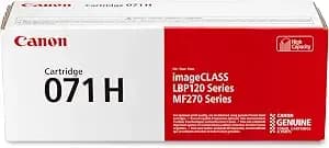 Canon Genuine 071 Black Toner Cartridge High Capacity Compatible With lbp122dw, mf272dw, mf273dw, mf275dw