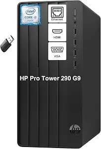 Hp Pro Tower 290 g9 Business Desktop - 13th Gen Intel Core i3-13100 4.5ghz, 16gb Ram, 256gb Nvme Ssd, Intel Uhd 730, Multi-Port Connectivity, Tpm Security, Compact Tower Pc
