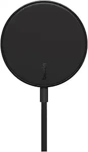 Belkin 7.5w Magnetic Portable Wireless Charger Pad - 6.6ft/2m Long Cable - Magsafe Compatible Charger - Iphone Charger Compatible W/ Iphone 15, Iphone 14, Iphone 13 - Power Supply Included - Black