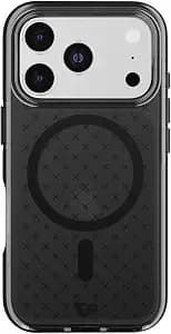 tech21 Evocheck Case For Iphone 17 Pro – Smokey/Black - Slim Protective Case - Impact Protection - Magsafe Compatible