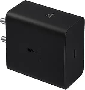 Samsung 60w Pd Power Adapter-Low Standby Usb-C Port Fast Charging Android Phone Charger Block For Samsung Galaxy s26 Ultra/s26/s26+/s25/s25 Ultra/s25+/s24 Ultra/s23 Ultra/s22, Black - Without Cable