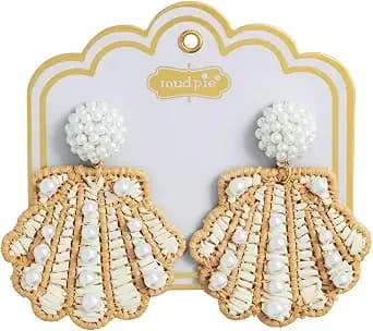Mud Pie Women'S Coastal Beaded Earring